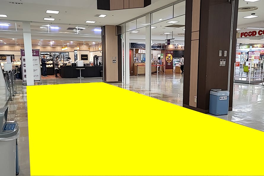 【イオンタウン木更津朝日(ノースコート)】ポップアップストアやセールスプロモーションに適した商業施設内のイベントスペース