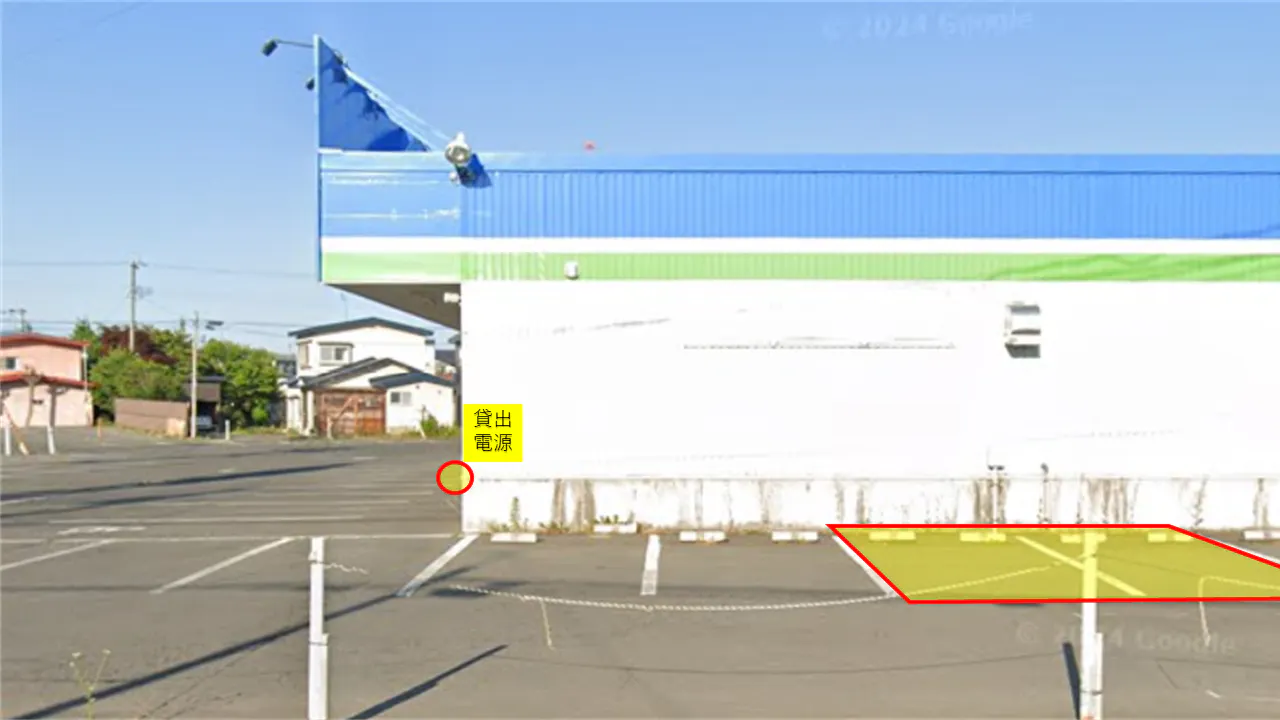 【青森トライアル　浜の町店】🌟お試し価格🌟【屋外】トライアルマルシェ（キッチンカー/テント・スペース）C（31号線側）の画像