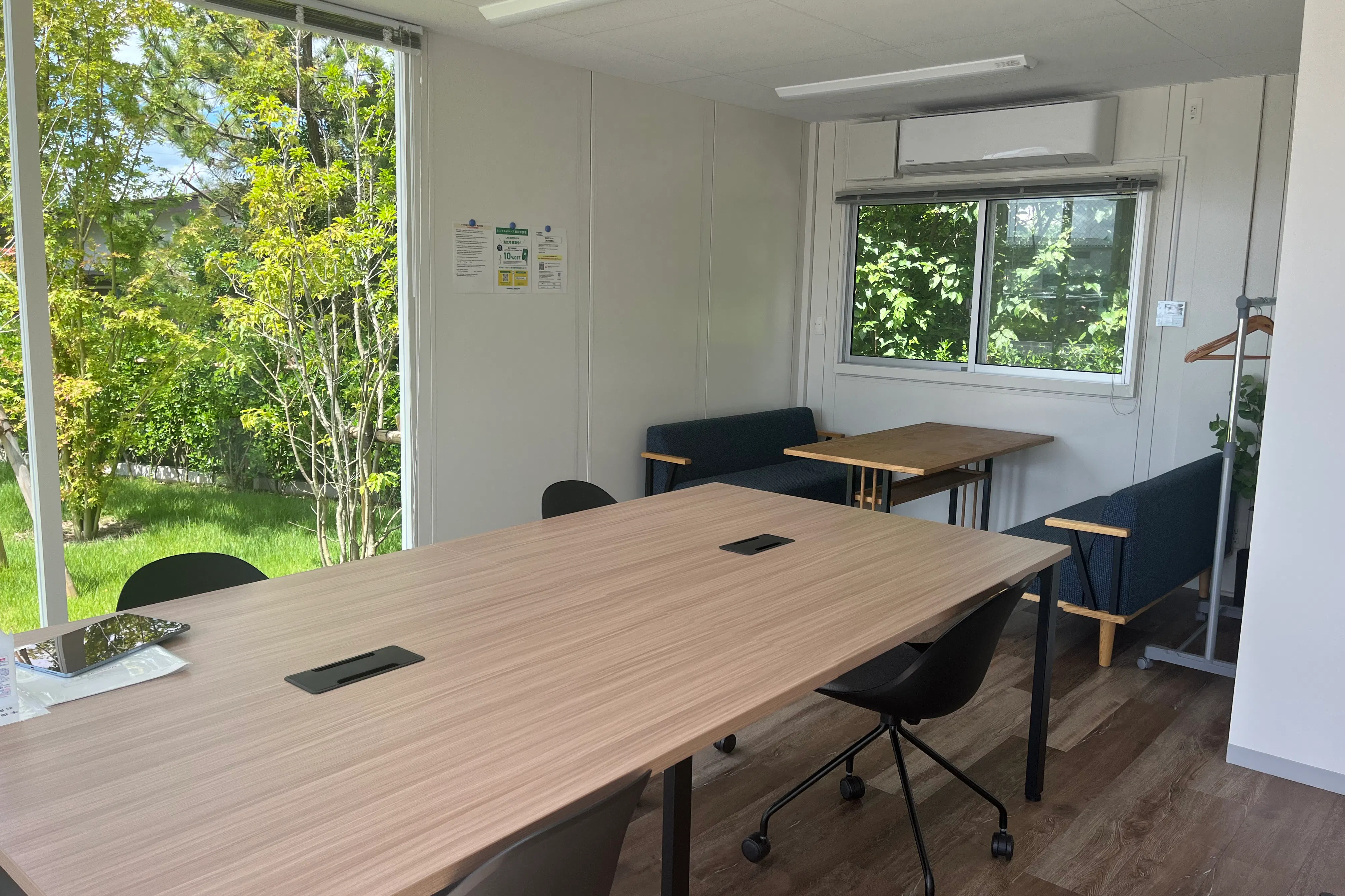 【福島県郡山市】自主企画マルシェやワークショップに最適なお手頃価格のレンタルスペース「Meeting2」/敷地全体の貸切イベント開催も可能!