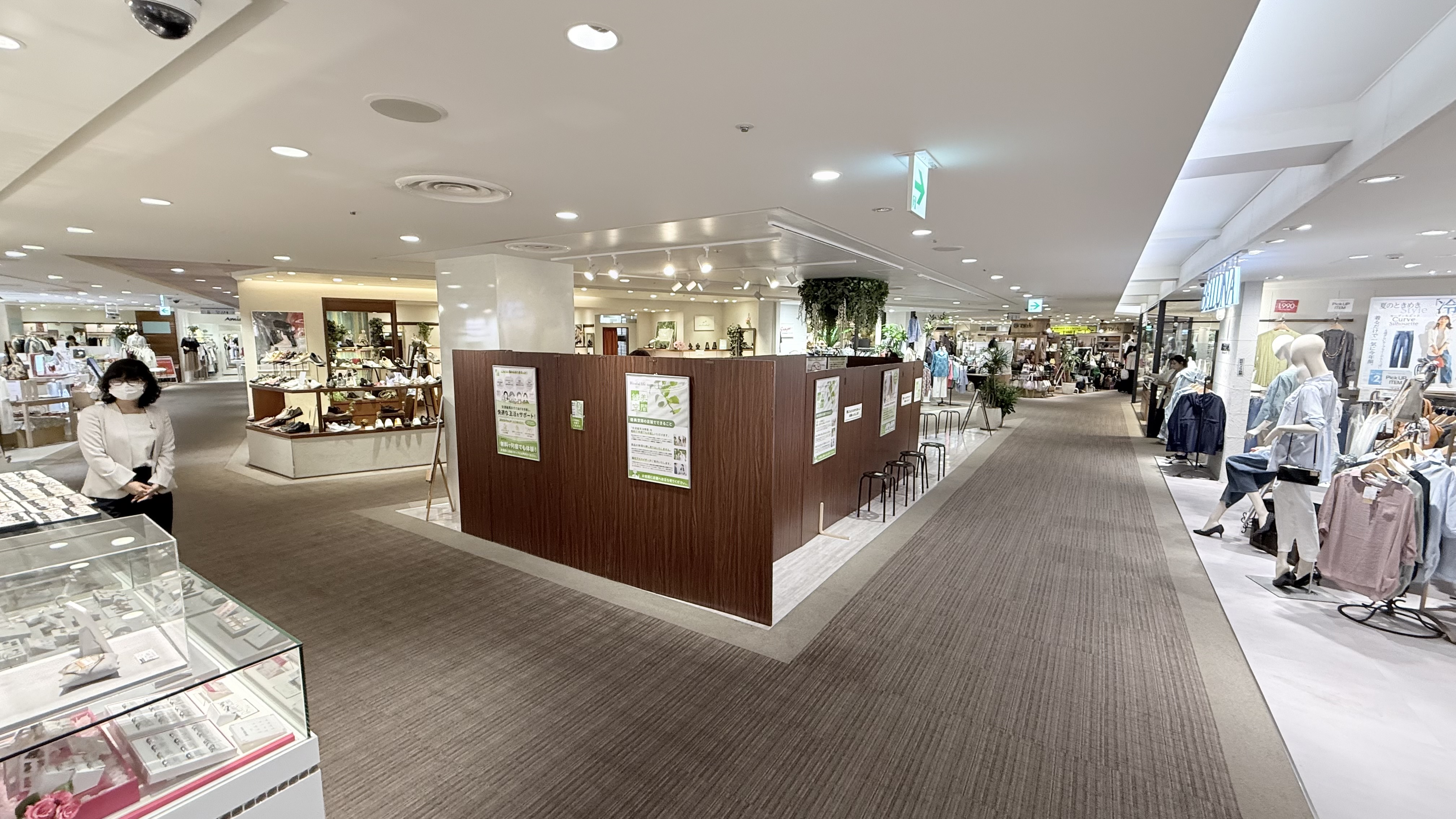 【東急プラザ蒲田】「4Fイベントスペース」アパレル、雑貨などの物販や小規模展示におすすめの落ち着いた接客ができるイベントスペース