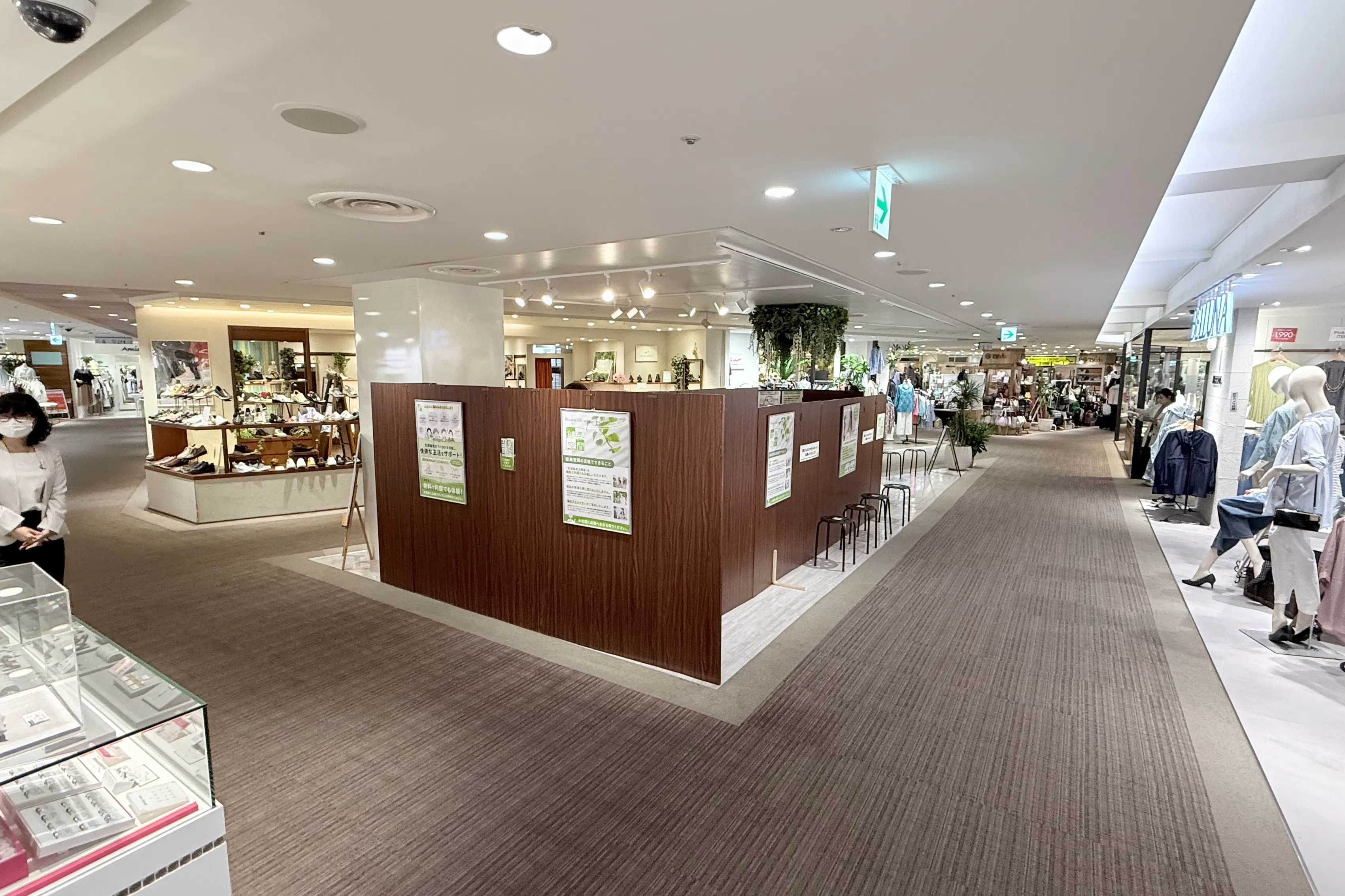 【東急プラザ蒲田】「4Fイベントスペース」アパレル、雑貨などの物販や小規模展示におすすめの落ち着いた接客ができるイベントスペース