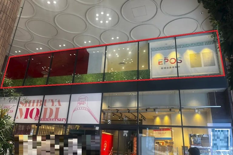 【渋谷モディ】2階 カレンダリウムD05【物販・PR・展示会】屋外からの視認性抜群、大型モニター完備の画像7