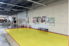 【メガセンタートライアル伏古店】販促プロモーションやポップアップストアに最適なレジアウト「Ⓑスペース」