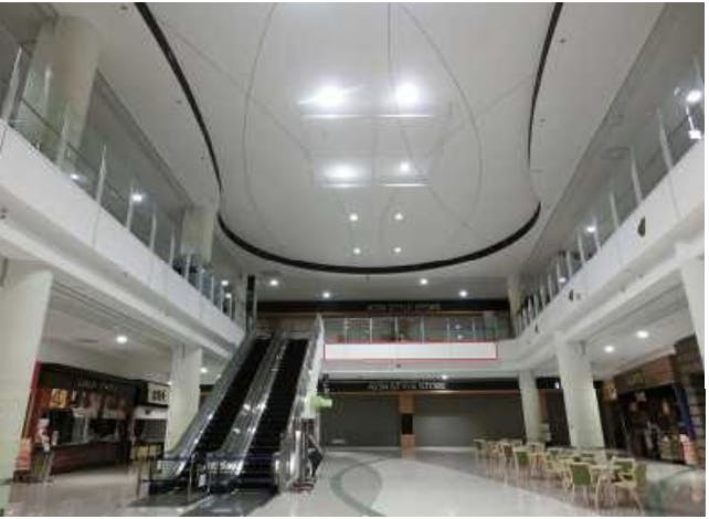 【イオンモール天童】モール内広告 オプションメディア（2F 横断幕）の画像