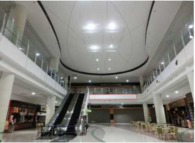 【イオンモール天童】モール内広告 オプションメディア（2F 横断幕）の画像