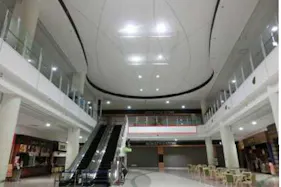 【イオンモール天童】モール内広告 オプションメディア(2F 横断幕)