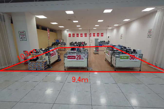 【イオン古川】1階専門店側催事場(東側) 販促プロモーションや物販に最適なスーパー店内催事イベントスペース
