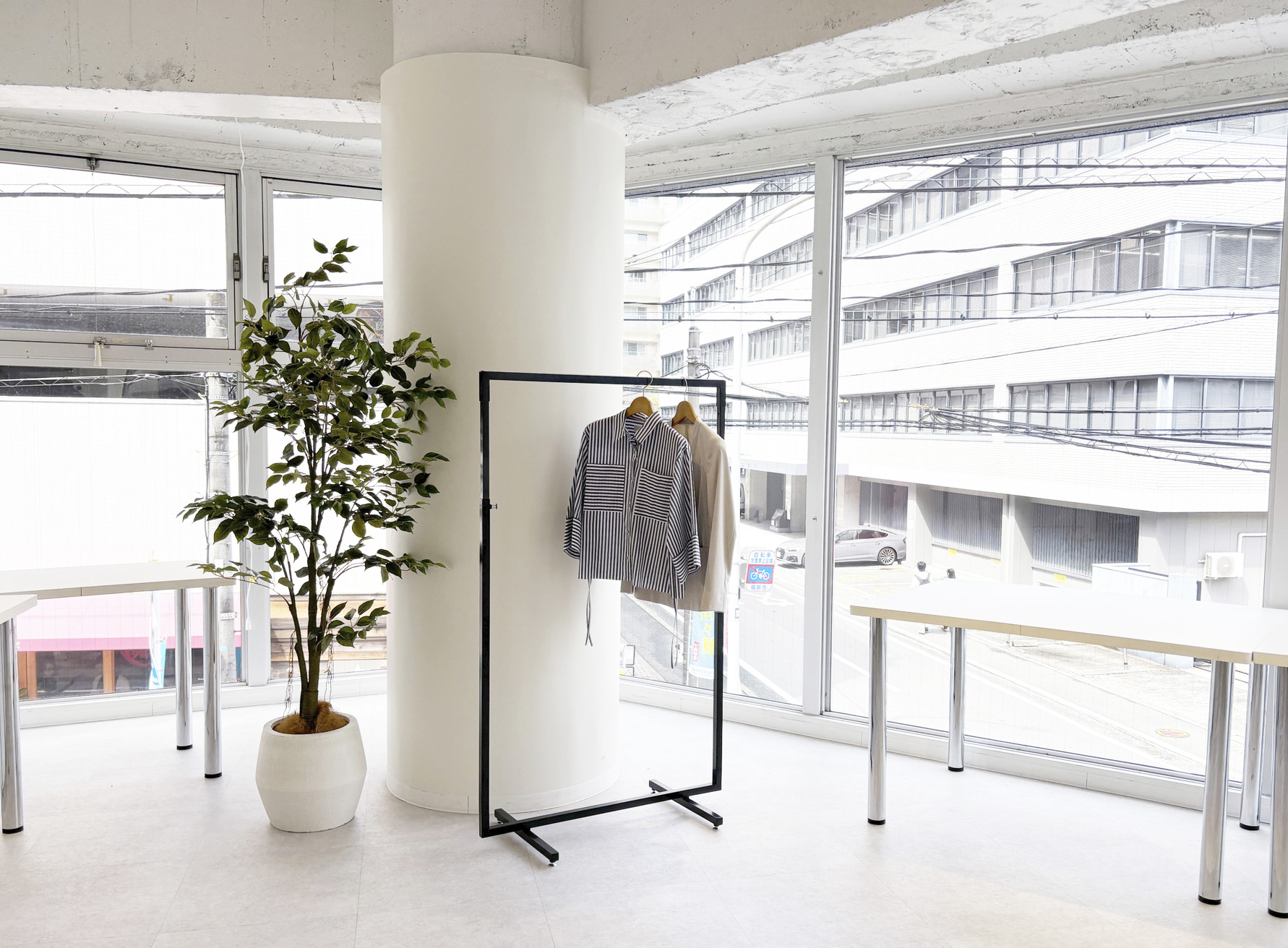 植栽を使用したスペースのイメージです