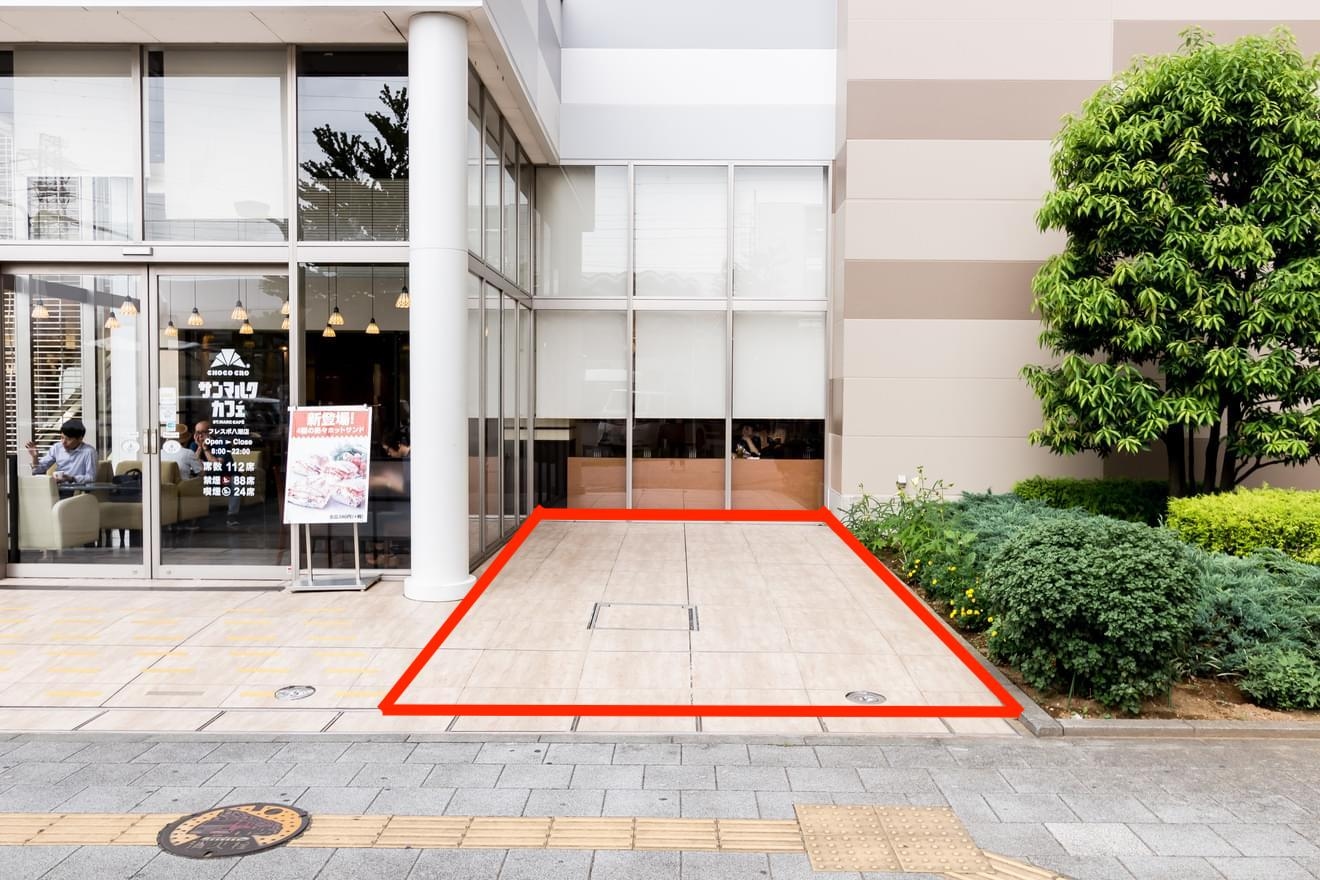 赤枠がご利用できる範囲のイメージです。