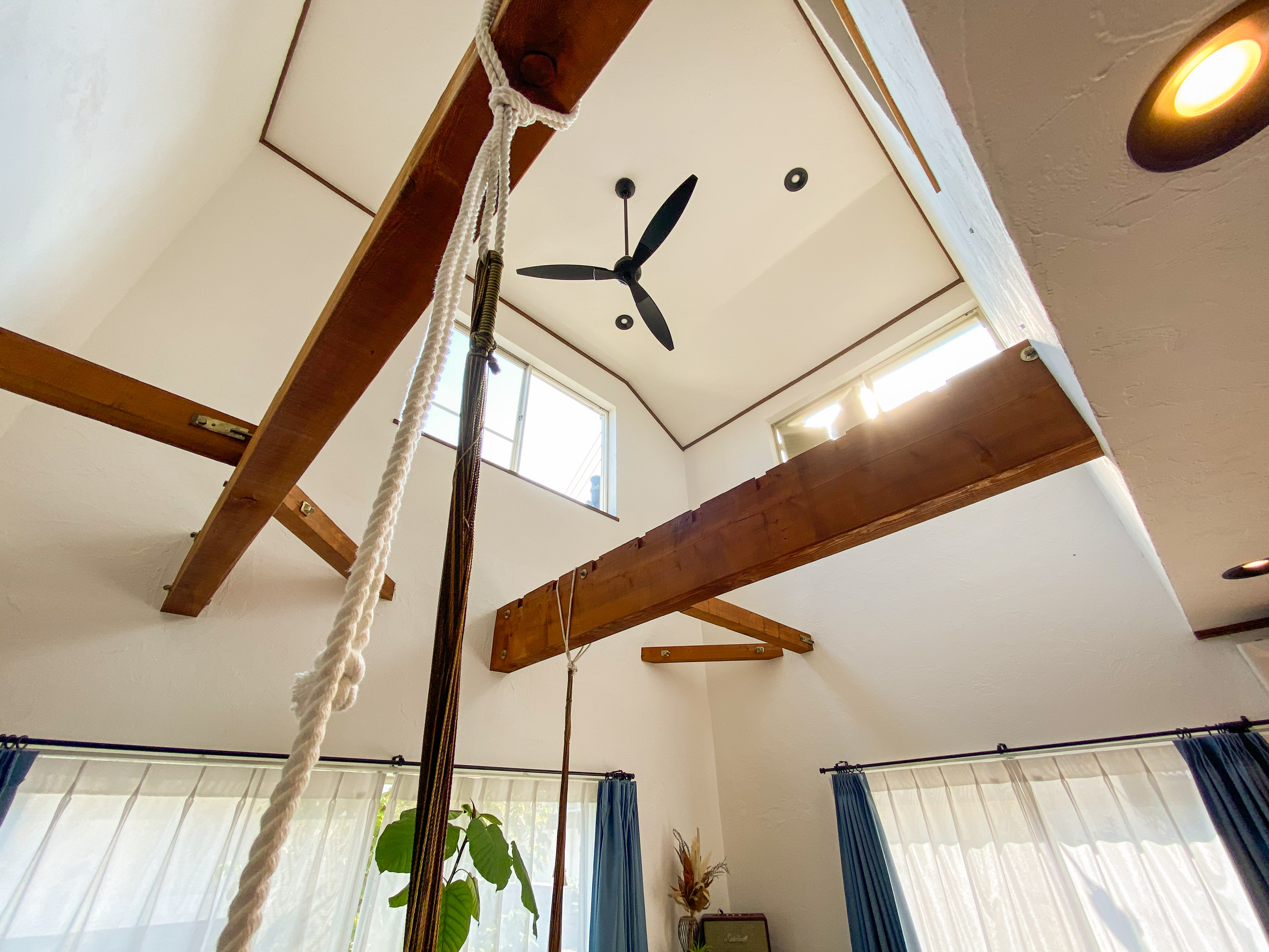 吹き抜け　手作りです