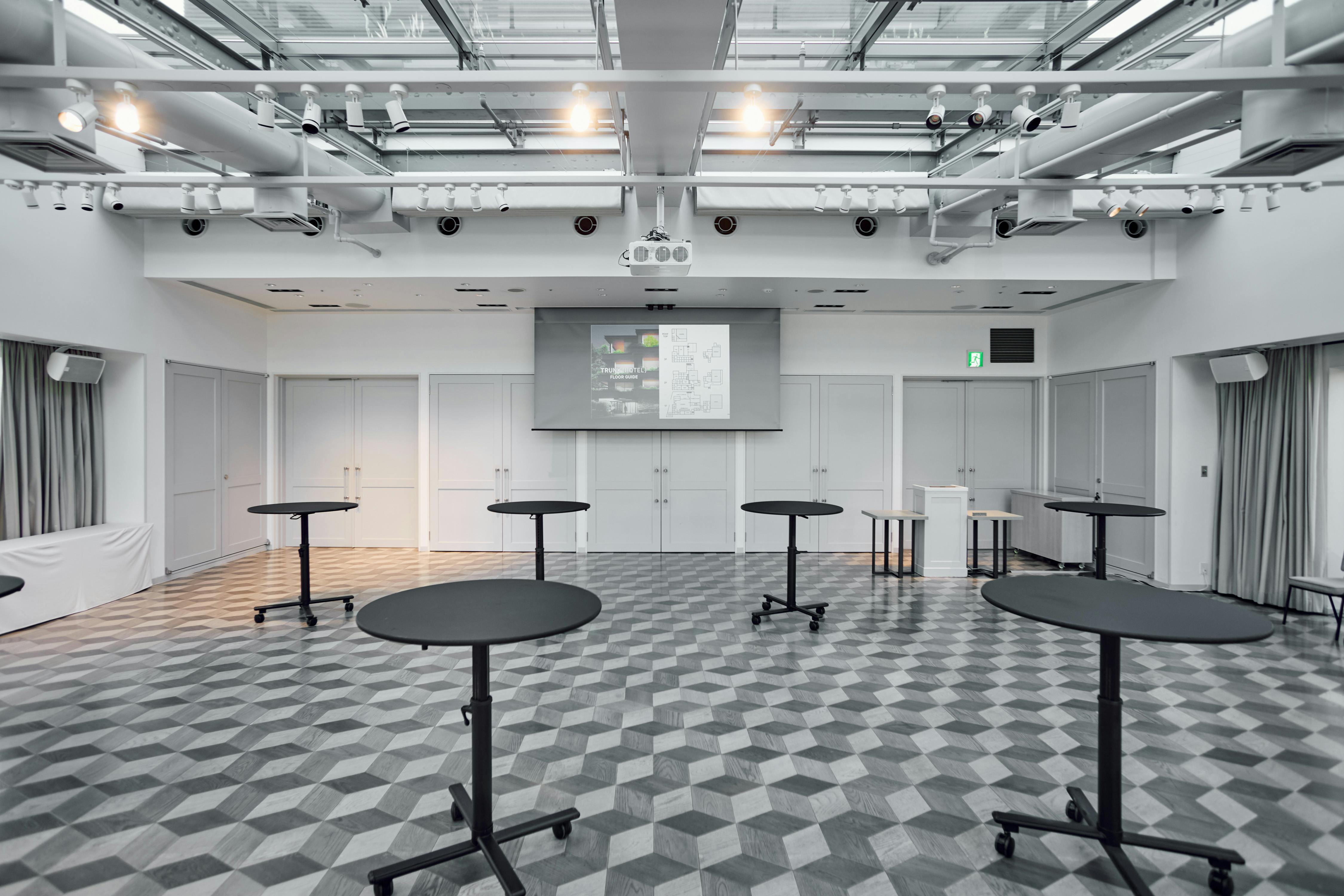 【渋谷駅6分】大型プロモーションや展示会に最適な「TRUNK（HOTEL）」内のイベントスペースSORANIWA