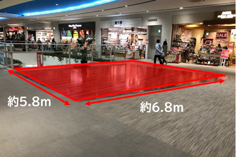 【ららぽーと磐田】2階 西中央共用部①の画像2