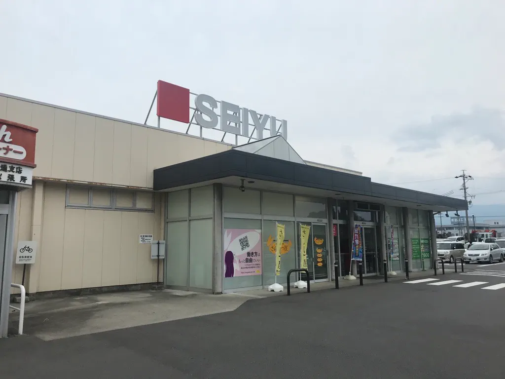 【西友　岡谷南店】入口横軒先　ポップアップストア(物販、食物販)やプロモーション用途に最適なスーパー店内催事イベントスペース