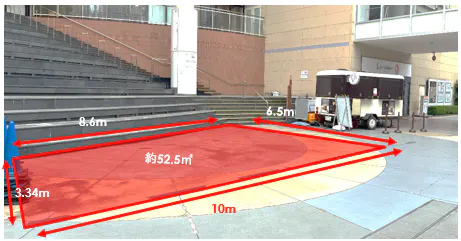 【ららぽーとTOKYO-BAY】ハーバー通り かいだん広場