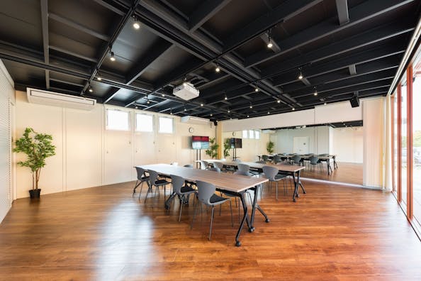 【東比恵駅15分】自主企画マルシェやワークショップに最適なお手頃価格のレンタルスペース「Community」/敷地全体の貸切イベント開催も可能!