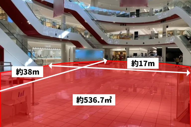 【ららぽーとEXPOCITY】1階 光の広場の画像2