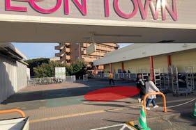 【イオンタウン蒲原/キッチンカー①】キッチンカー等の移動販売に最適な屋外スペース