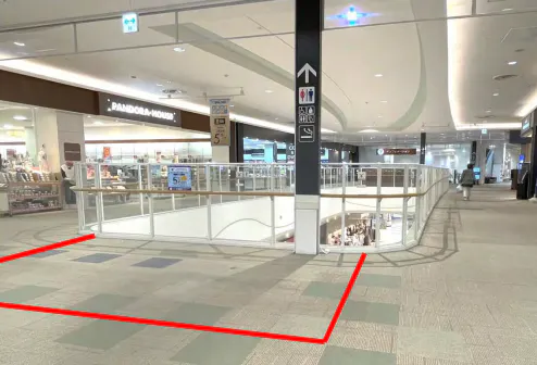 【イオンモール銚子*】2F  リプリーズ前　ブリッジ