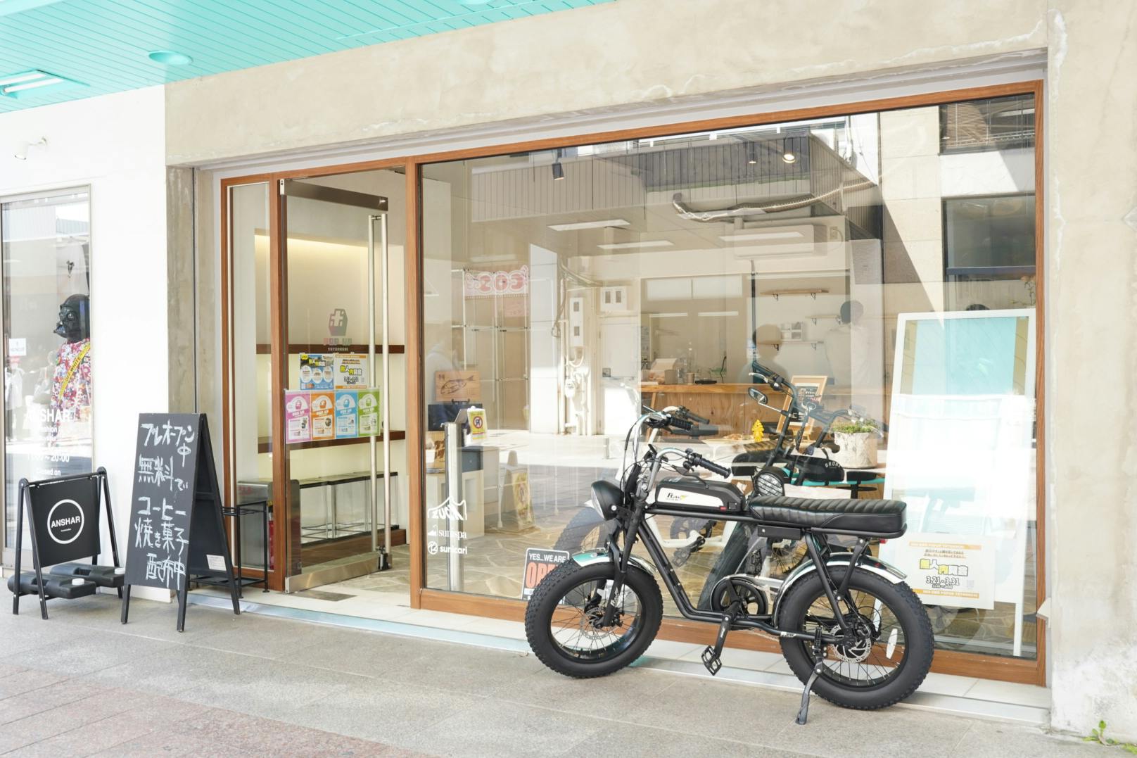 【竪町ストリート内中心の路面店】ポップアップストアや展示会に最適な多目的レンタルスペース アパレル等ポップアップタテマチ