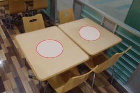 【イオンモール広島府中】モール内広告 フードコート