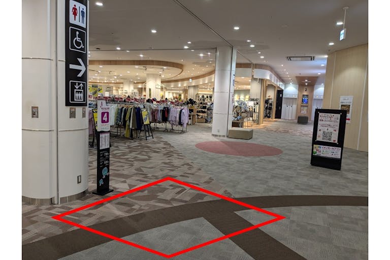 催事場所(赤枠)