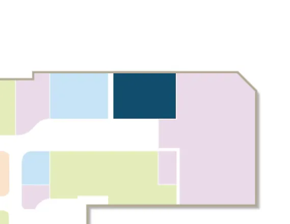 【イオンモール奈良登美ケ丘*】3F　空所区画　アサヒヤカルチャ―スクエア横