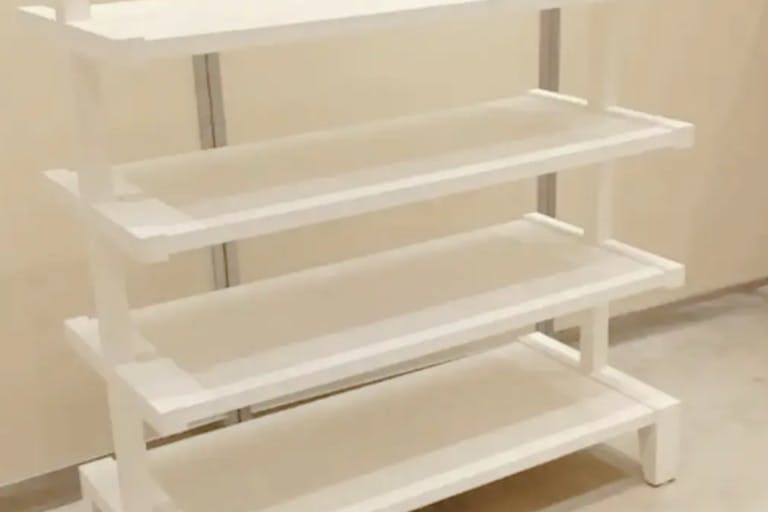 H135×W117×D50 四段棚