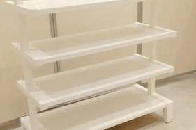 【新宿マルイアネックス】2階 カレンダリウムD02【食物販・物販】上りエスカレーター横、天井も高く開放感あり、什器完備