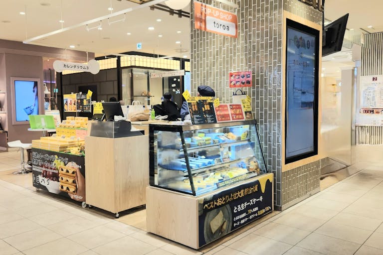 【北千住マルイ】2階 カレンダリウムF12【食物販・物産展】店内入って正面、什器完備の好立地スペースの画像4