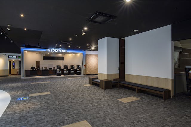 【T・ジョイ東広島】プロモーションや展示会に最適な映画館のロビーにあるレンタルスペース