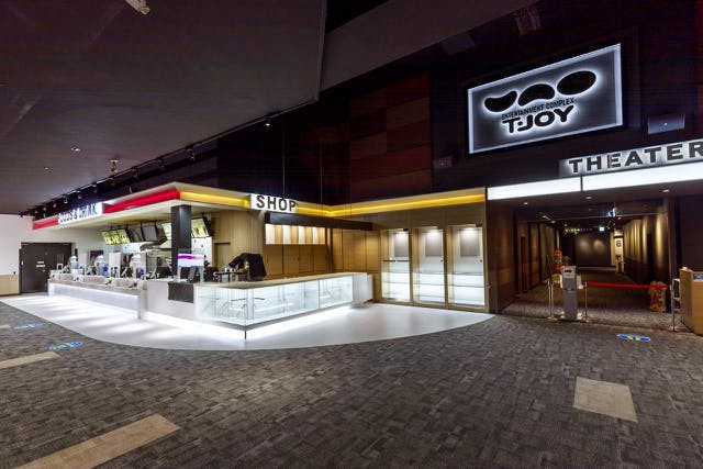 【T・ジョイ東広島】プロモーションや展示会に最適な映画館のロビーにあるレンタルスペース