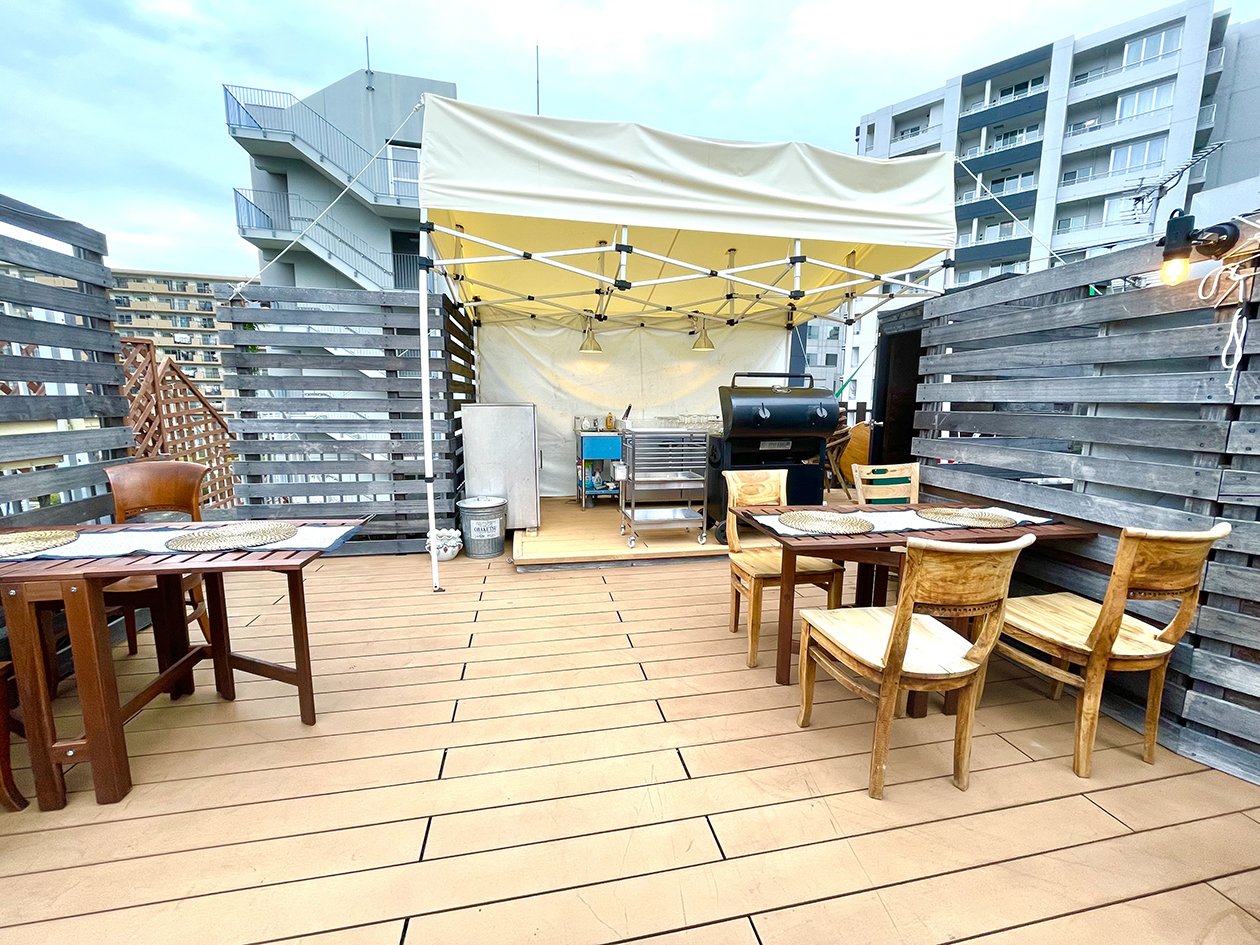 【恵比寿駅7分】屋外型イベントやワークショップに適した恵比寿の中心に位置するレンタルグランピングスペース