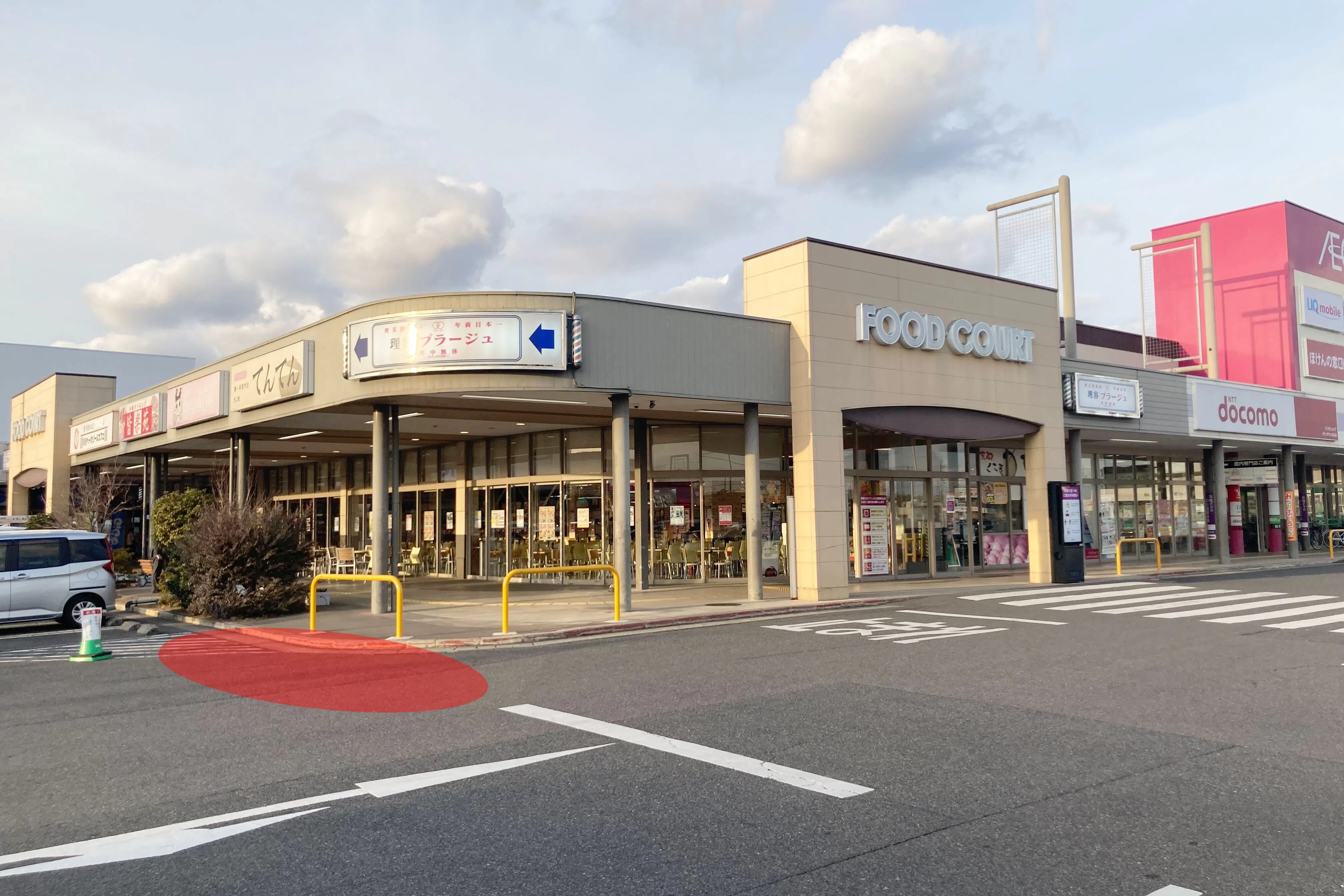 【イオンタウン刈谷】キッチンカー等の移動販売に最適な視認性抜群の屋外スペース
