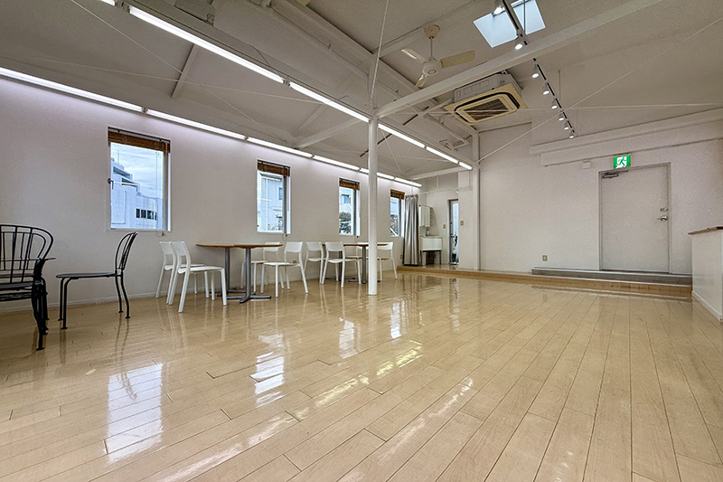 【恵比寿駅5分】ガーデンプレイス付近・8㎡のテラス付レンタルスペース(4F)