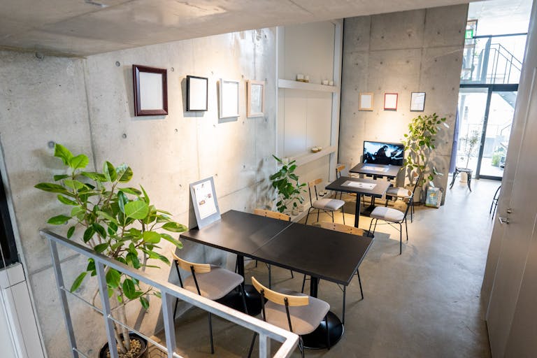 ポップアップストアや飲食での利用が可能なイベントスペースです