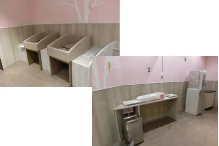 【イオンモール天童】モール内広告 授乳室