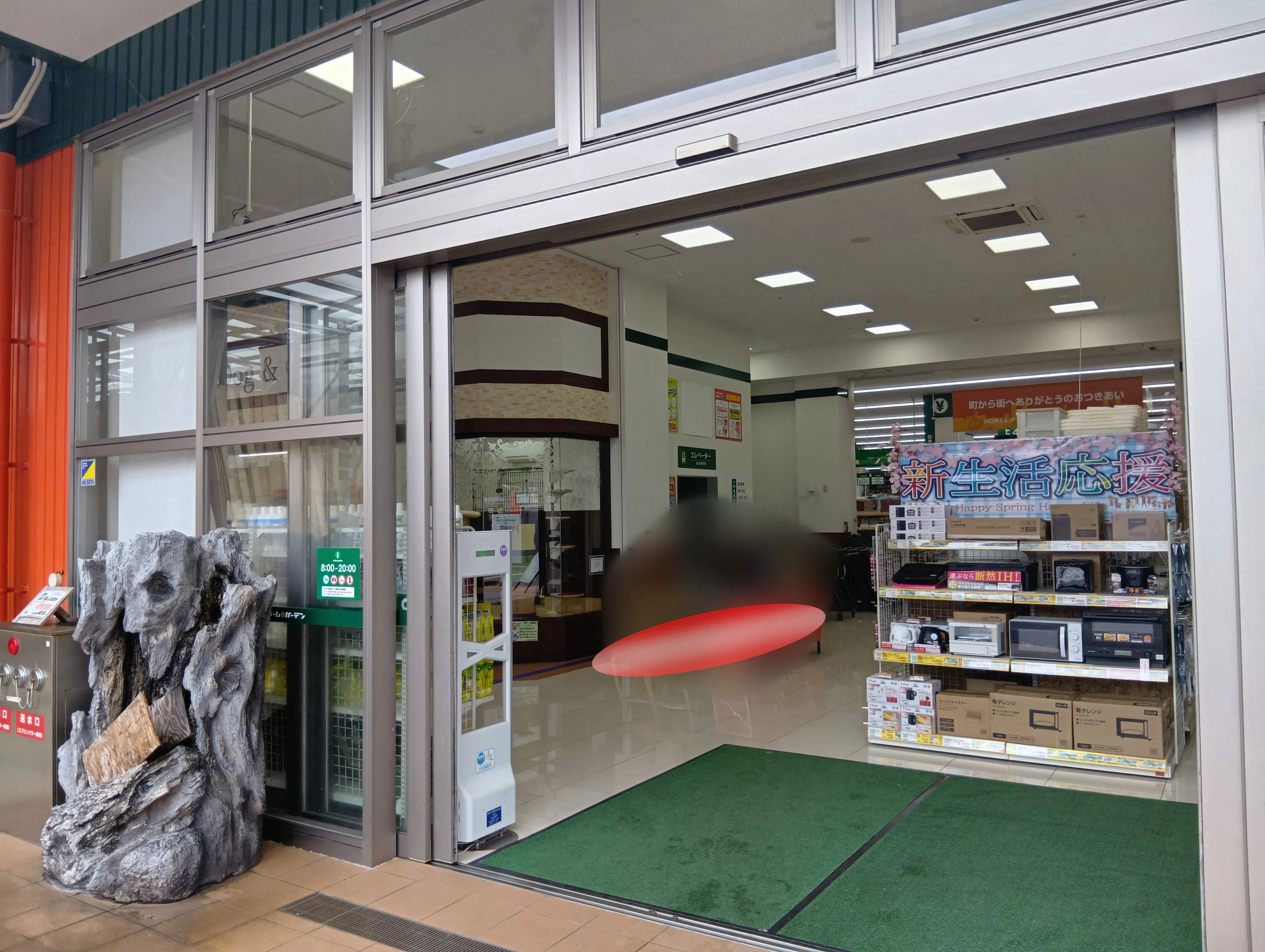 【HIヒロセOKホーム&ガーデン平戸店】プロモーションイベントに最適なホームセンターの入口横スペース