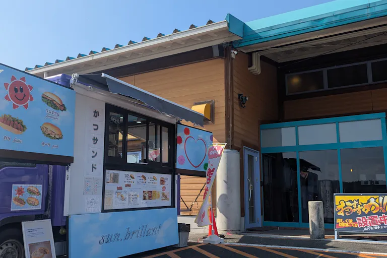 かつサンド×キッチンカー@ダイナム福岡頴田店出店事例
