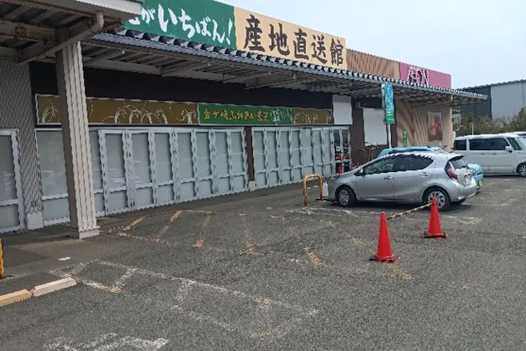 【イオンスーパーセンター金ケ崎店】駐車場 食品側入口産直側 販促プロモーションや物販に最適なスーパー店外催事イベントスペースの画像4