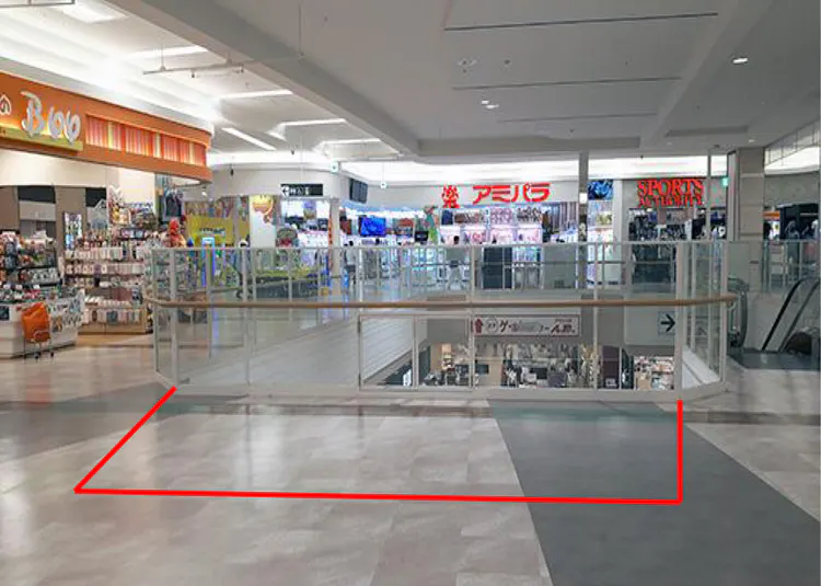 【イオンモール日吉津*】西館2F　ウェストブリッジA