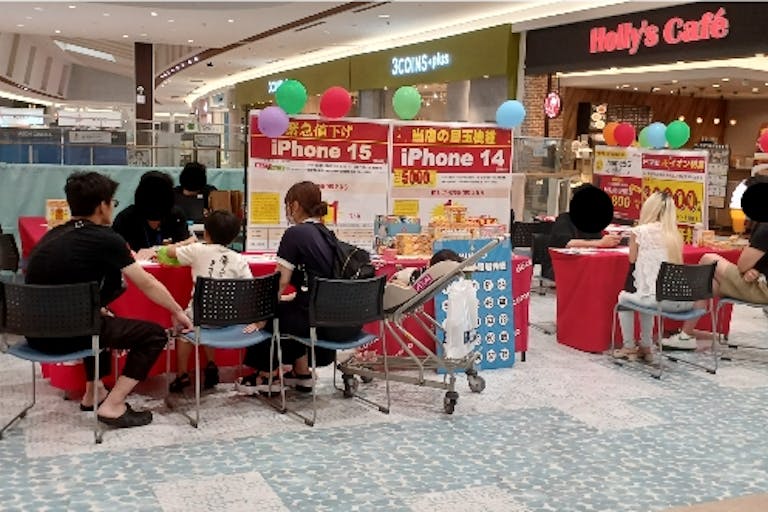 【イオンモール草津】3Fサンリオ前の画像3