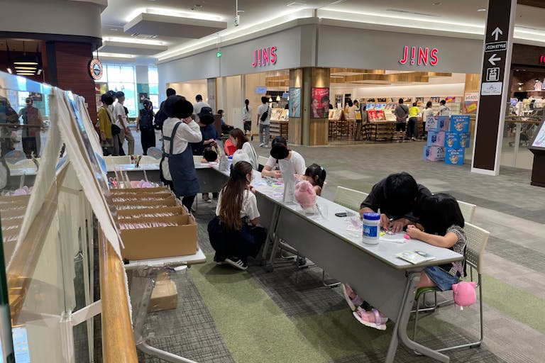 【イオンモール草津】3Fサンリオ前の画像2