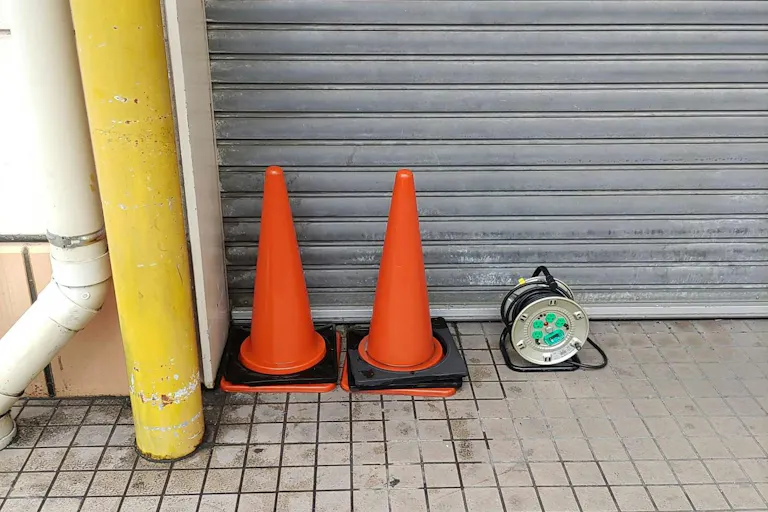 【ミスターマックス 岡山西店】駐車場(食品側入口横) 販促プロモーションや物販用途に最適な総合ディスカウントストアの催事イベントスペースの画像5