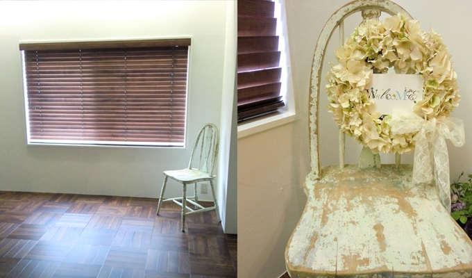 スペース内の椅子です