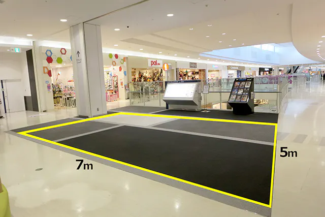 【イオンモール大和郡山】3階HANAGOROMO前