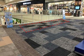 【イオンモール大牟田】センターコート寄りブリッジ