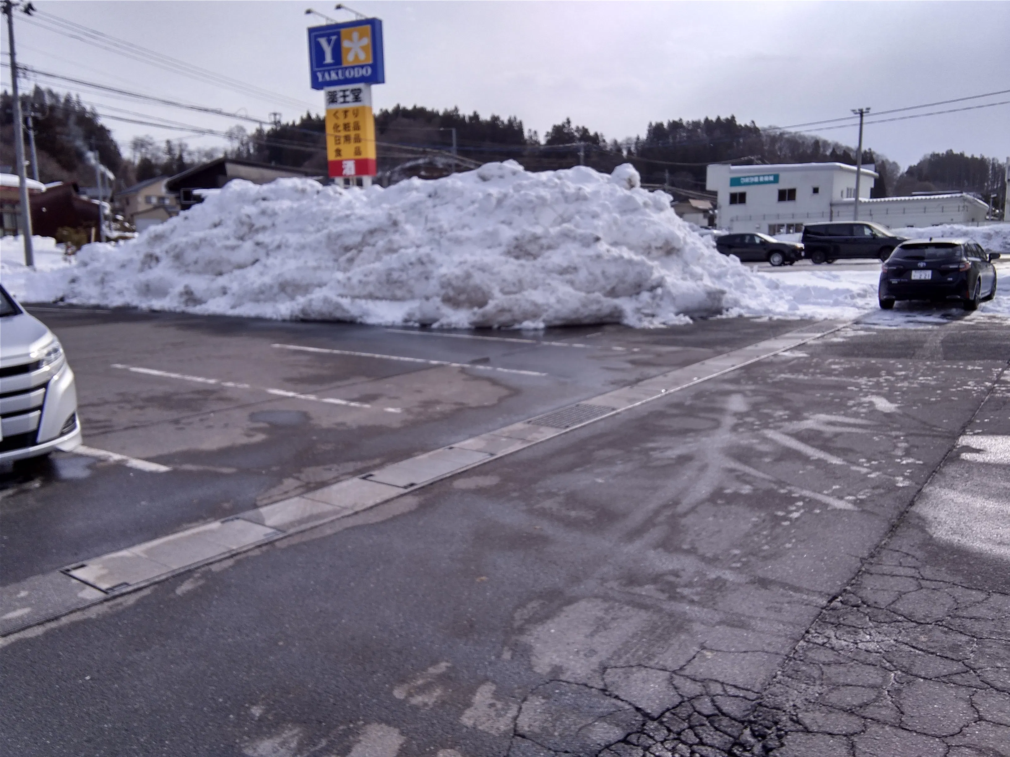 【ホームマート乙供店】屋外駐車場　キッチンカーの出店に最適なホームセンター内駐車場の屋外イベントスペースの画像