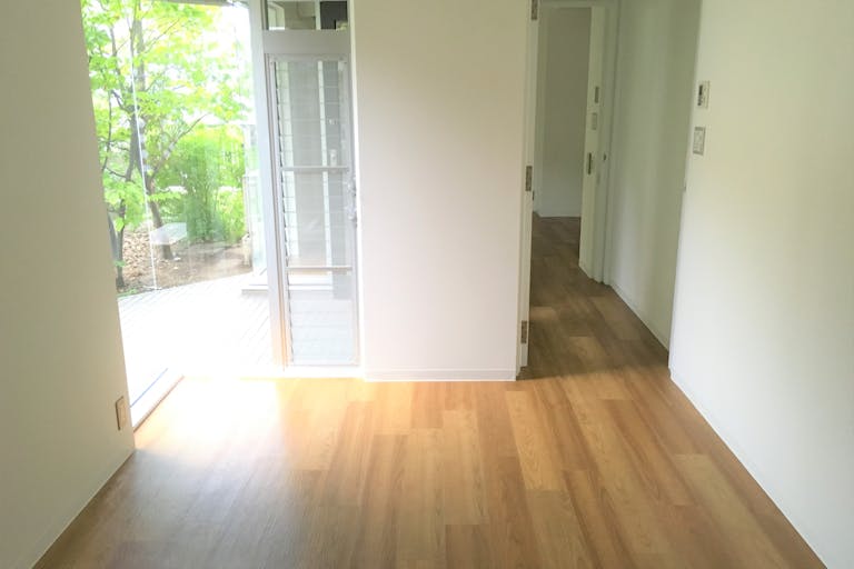 自然光豊かな明るいスペースです。