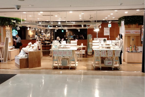 【柏マルイ】2階 カレンダリウムD01　雑貨や食物販のポップアップストア出店に最適なスペース。