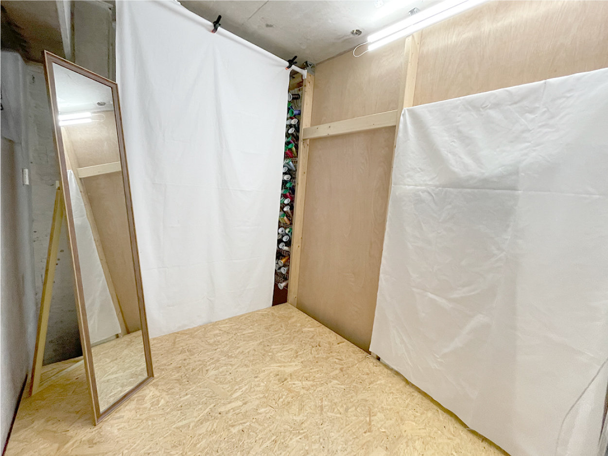 【原宿６分・ハラカド２分】小規模なアパレルやジュエリーのPopUpに適したシンプル・コンパクトな路面スペース